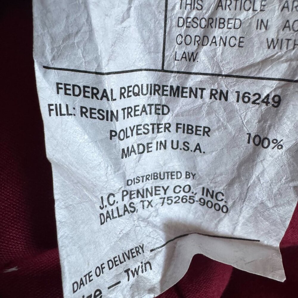 VTG San Francisco 49ers Twin Bed in a Bag by JCPenney's 1980's - Picture 9 of 16